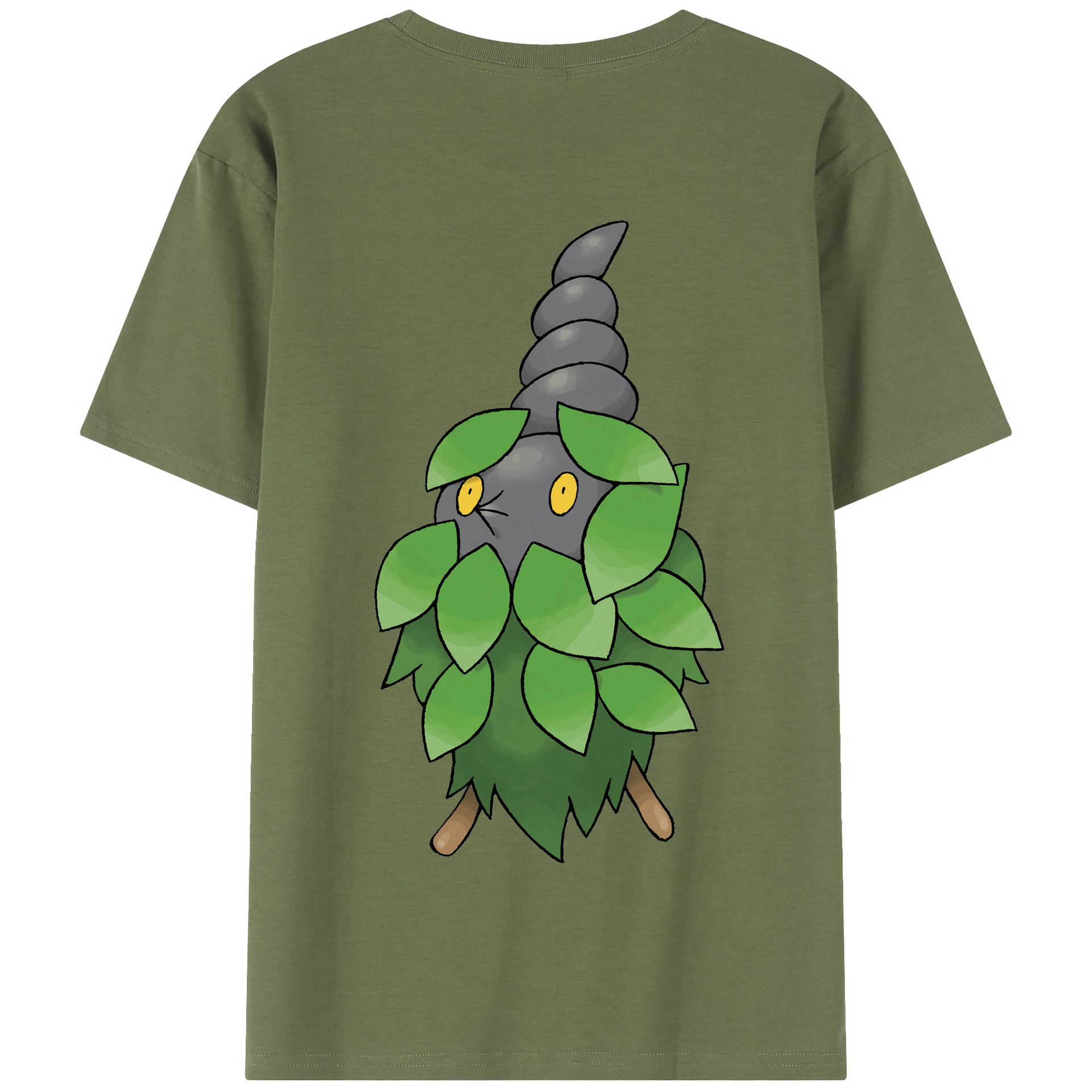 （画像用） ポケットモンスター Pokémon 綿100％半袖Tシャツ（背面プリント）